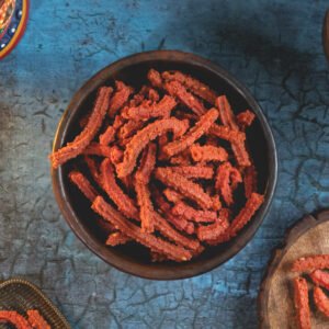Beetroot Murukku – Crunchy, Wholesome & Naturally Colorful Snack