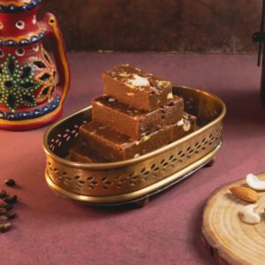 Coffee Infused Mysore Pak – Rich Ghee Delight with a Bold Brew Twist