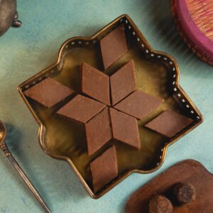 Karupatti Kaju Katli – Traditional Sweet with Palm Jaggery Goodness