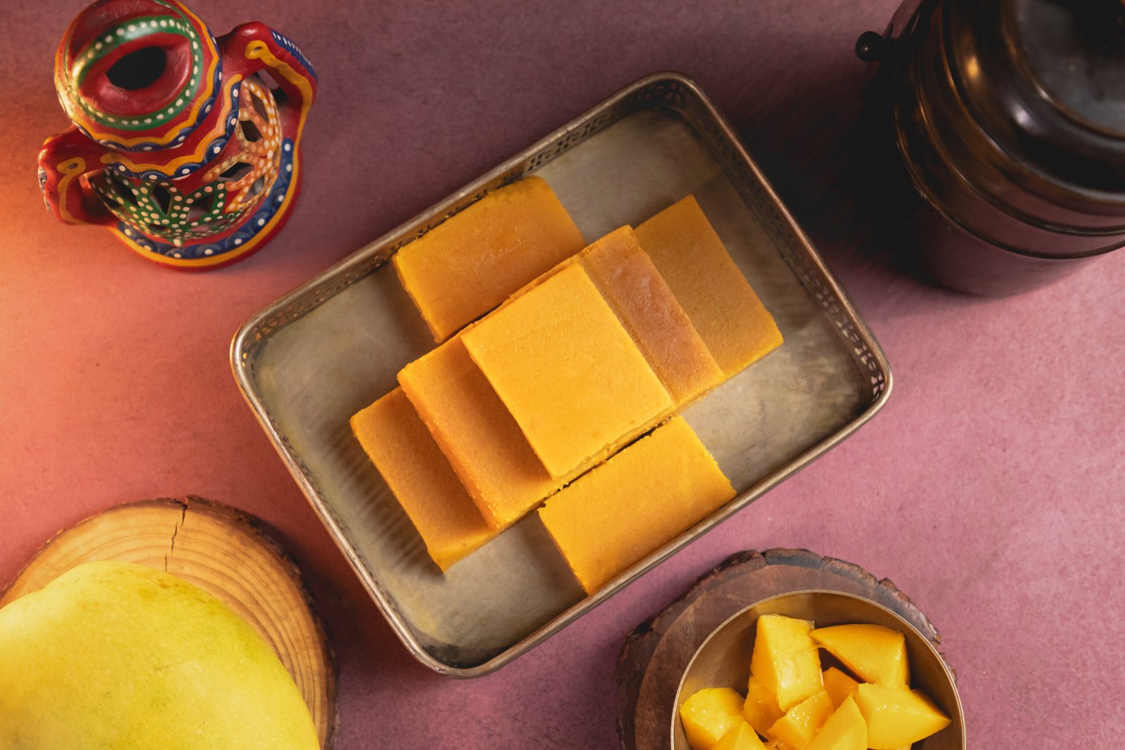 Mango Mysore Pak – Soft & Fruity Indian Delight - Image 3