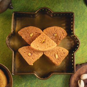Traditional Indian Milk Cake – Rich & Fudgy Delight