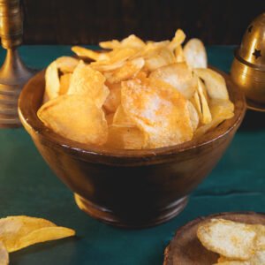Crispy Classic Potato Chips – Lightly Salted Perfection