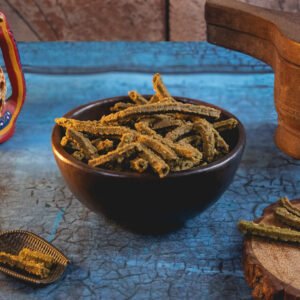 Crispy Pudhina Murukku – Mint-Infused South Indian Snack