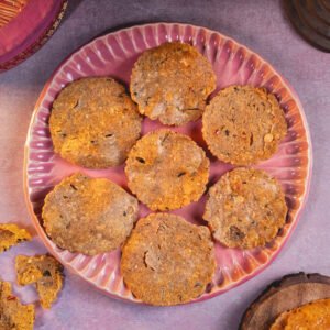 Crunchy Ragi Thattai – Traditional Millet Snack