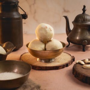 Homemade Rava Laddu – Traditional Indian Sweet with Pure Ghee